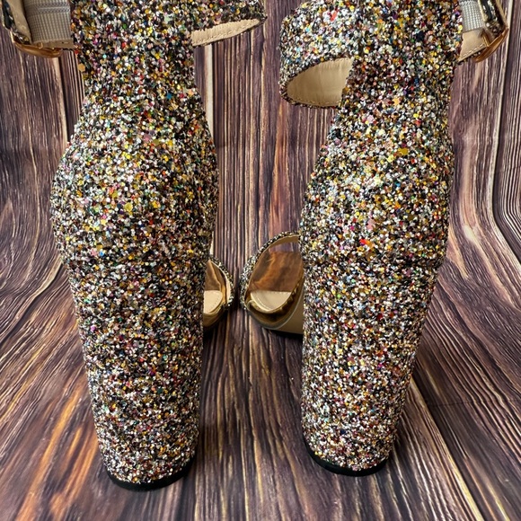 Glitter Homecoming Shoes Size 7 - Picture 3 of 3